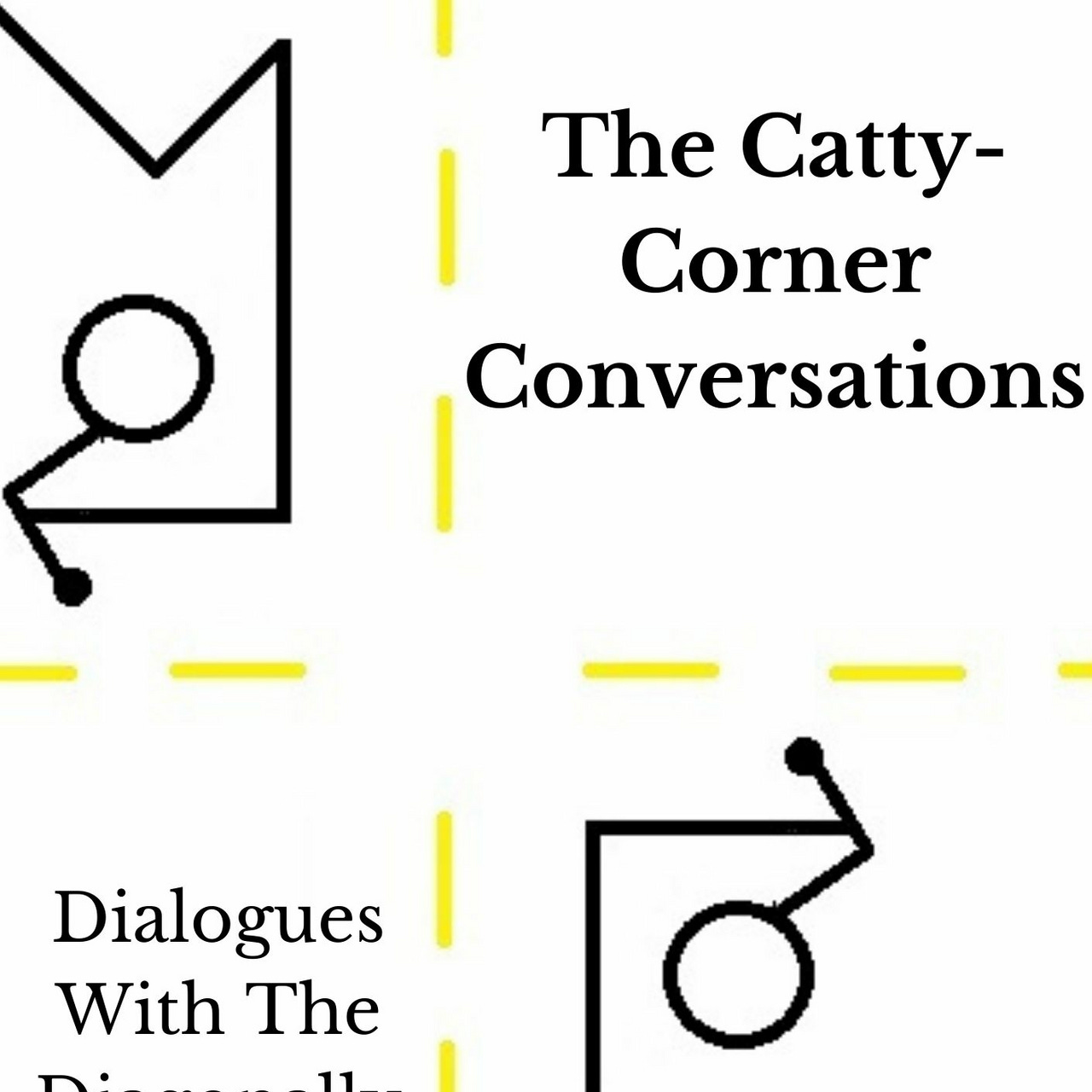 The Catty-Corner Conversations logo