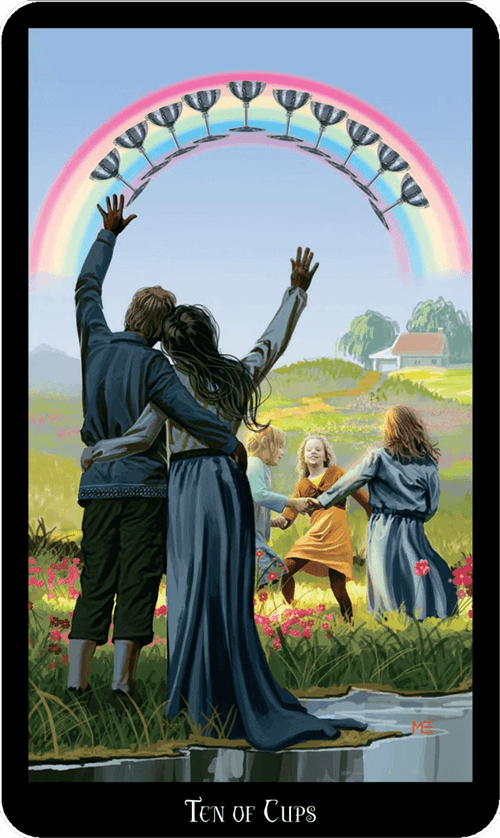 A Message from the Universe - Ten of Cups A Message from the Universe - Ten of Cups