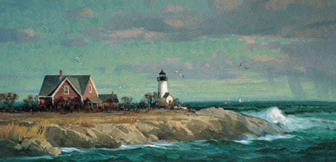 A lighthouse on a rocky island

AI-generated content may be incorrect.