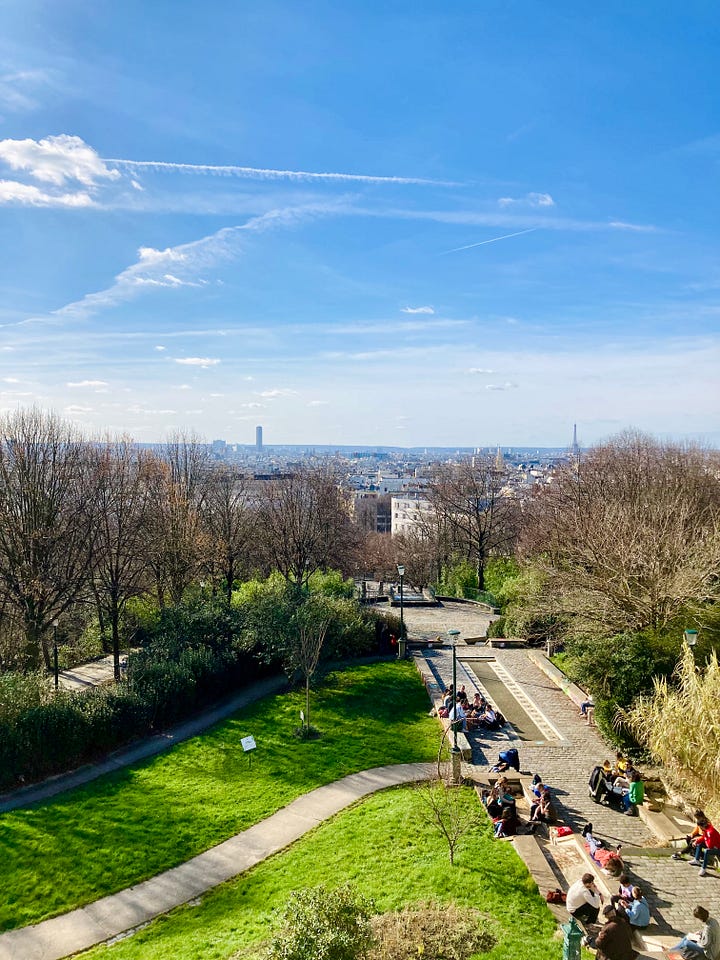 Belvédère de Belleville - Foto ©elidechille