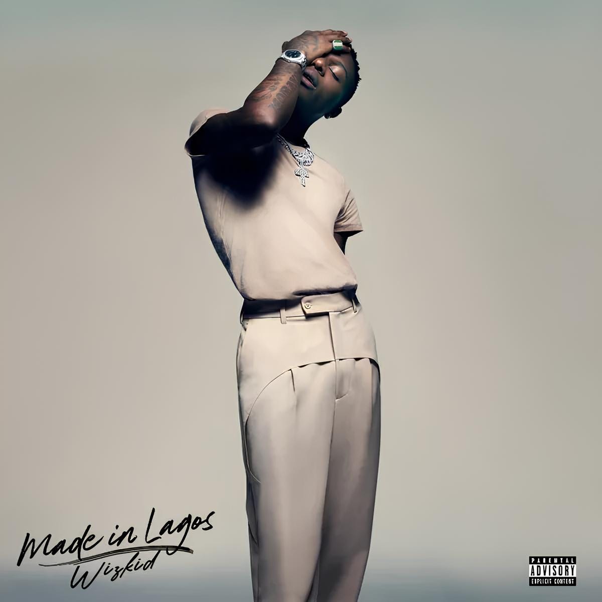 Fawaz cover art design for Wizkid's 2020 'Made in Lagos' Album