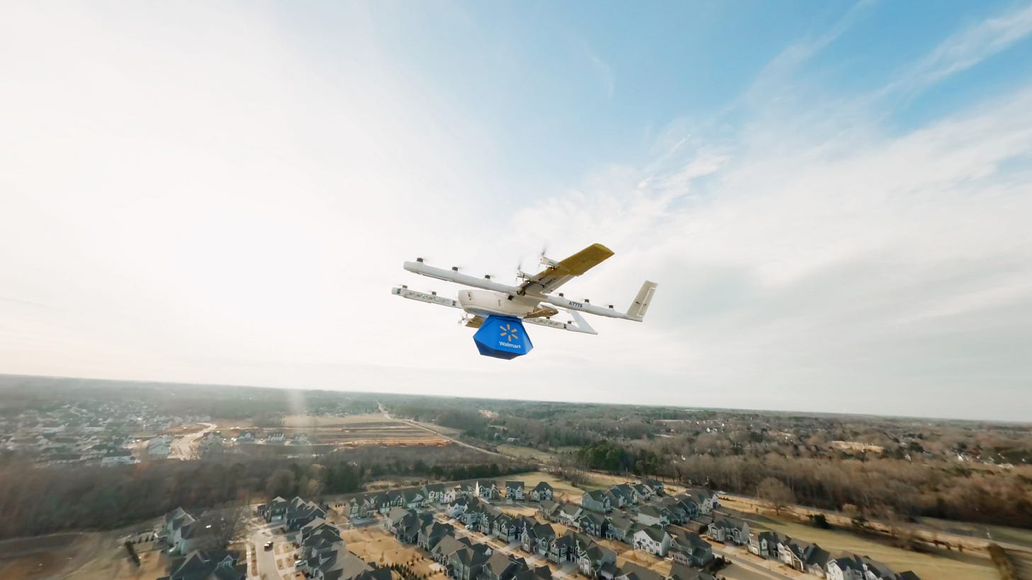 News | Walmart drone deliveries to take off in five more cities