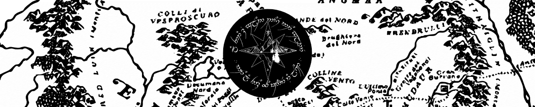 Logo dei Raminghi del Nord sulla mappa dell’Arnor.