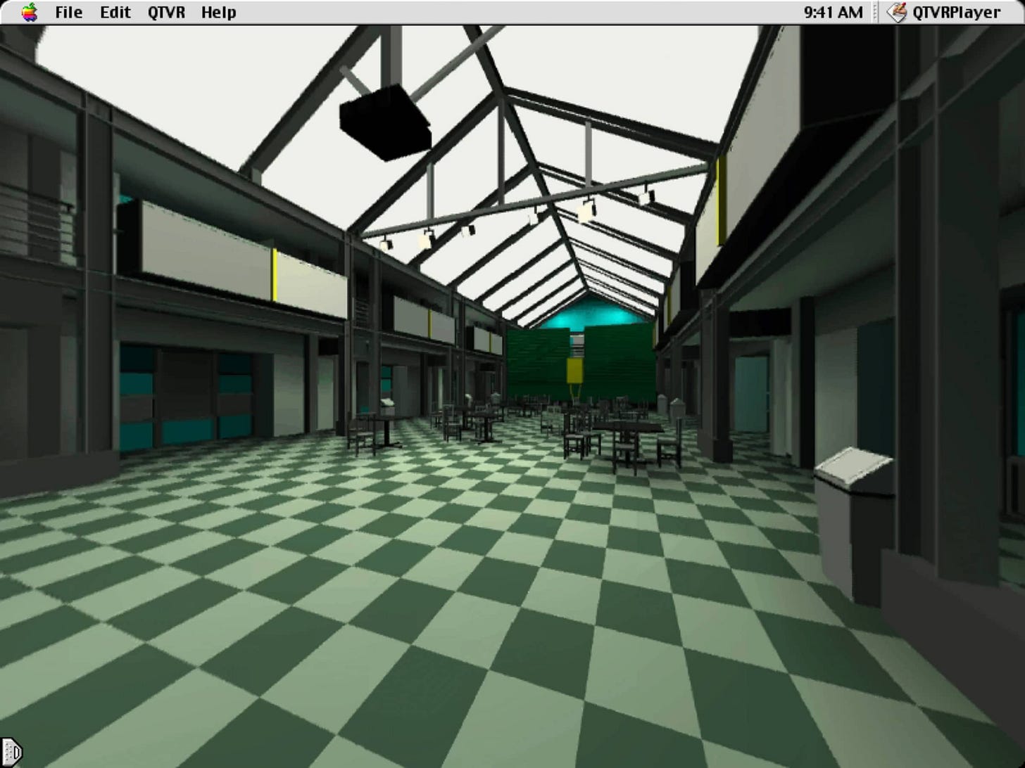 A QuickTime VR rendering of Valley Green 6.