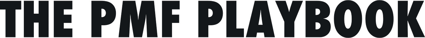 The PMF Playbook