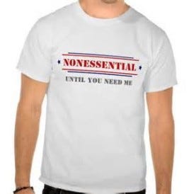 nonessential nonessential