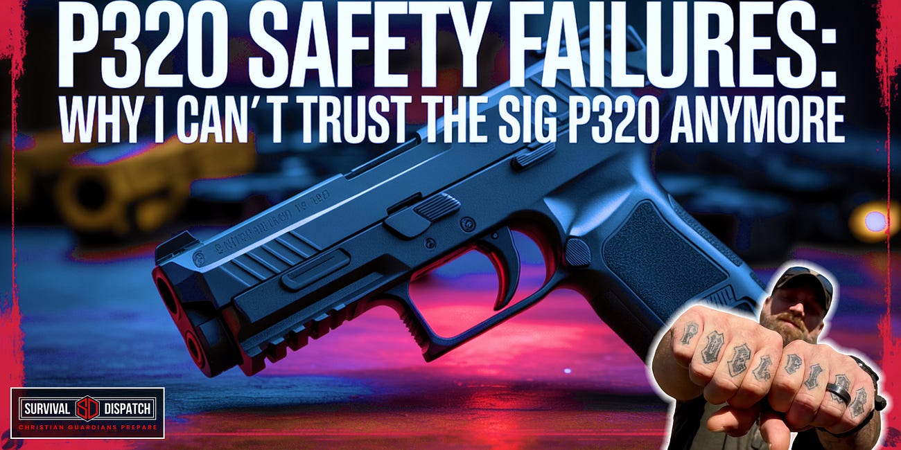 Why I Can’t Trust the Sig P320 Anymore