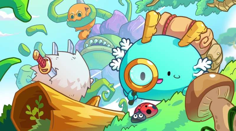 This is “Axie Infinity”, the game based on non-fungible tokens