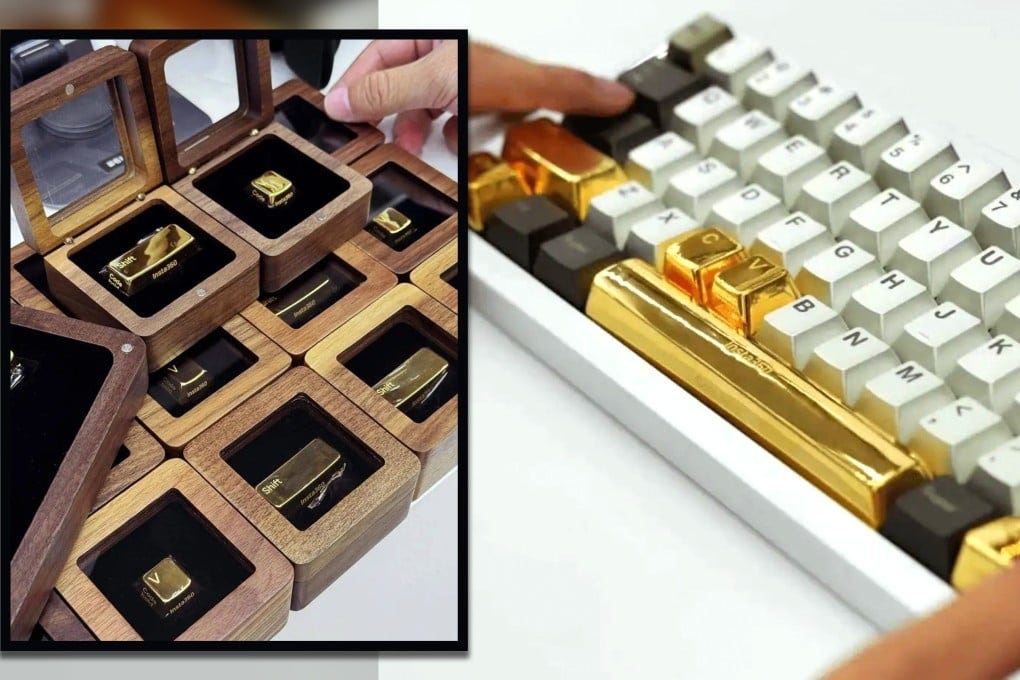 Musk Gold Key Chinese Tech Firm Gifts $45,000 Gold Spacebar Key to Employee ...