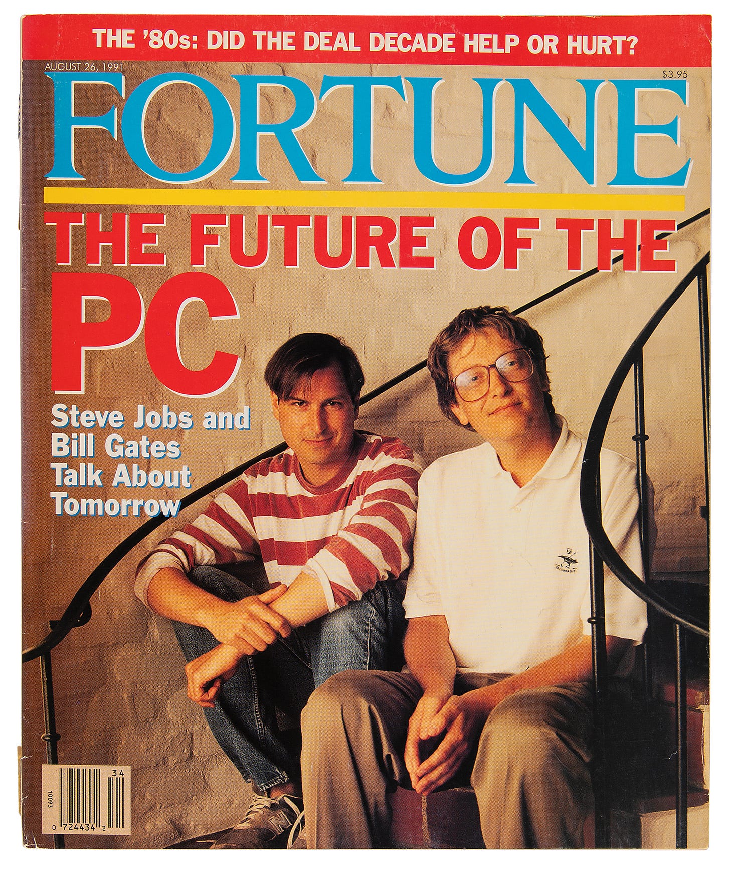 Steve Jobs and Bill Gates: Fortune Magazine from August 1991 - The Future  of the PC