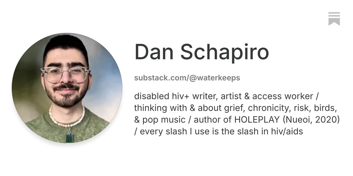 Dan Schapiro | Substack