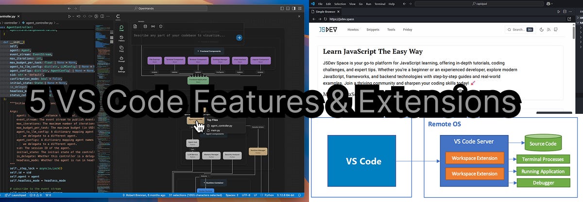5 VS Code Tools That Supercharge Your Workflow