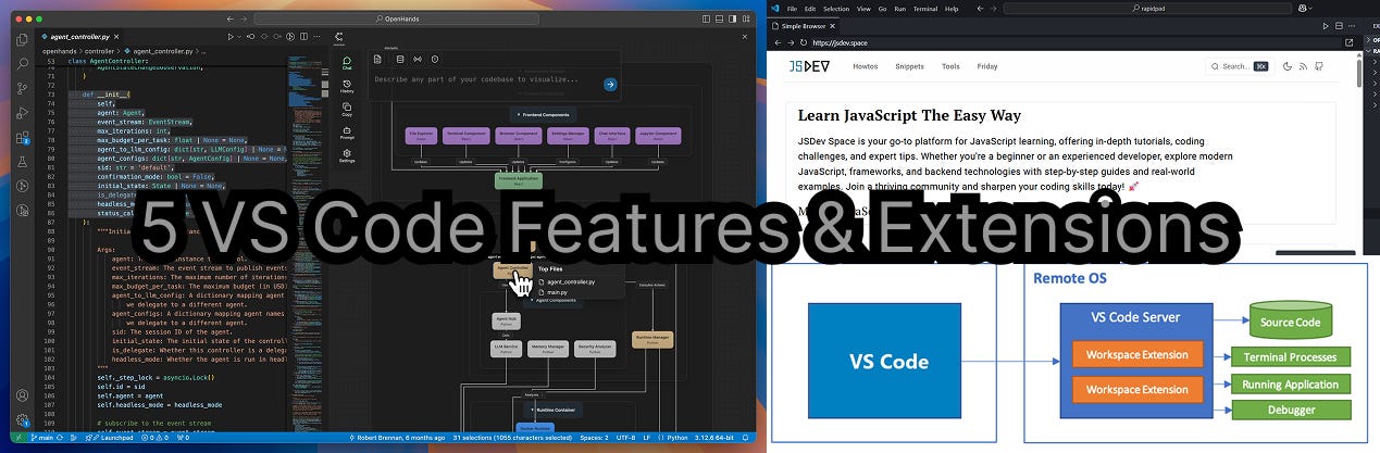 5 VS Code Tools That Supercharge Your Workflow
