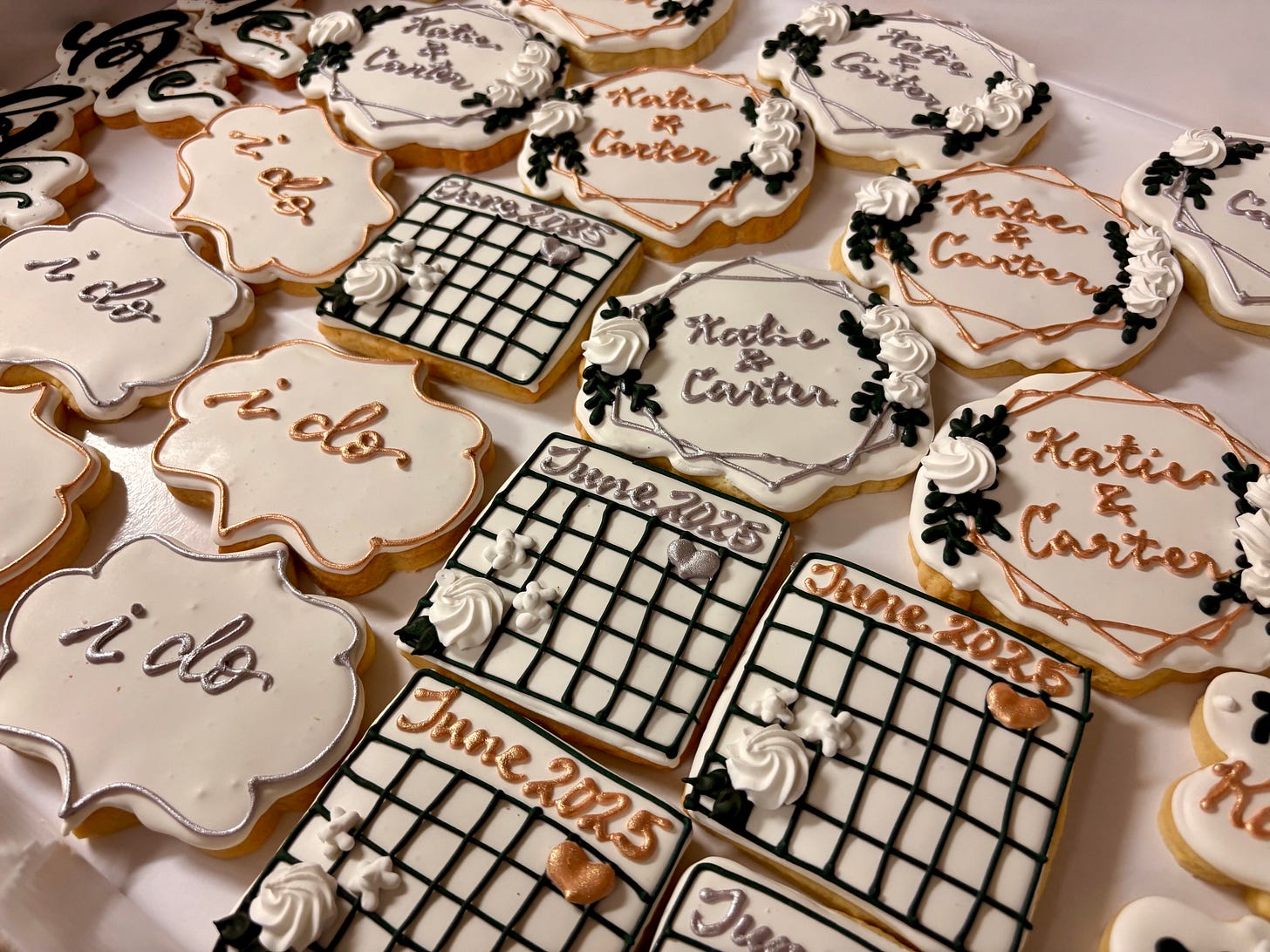wedding cookies