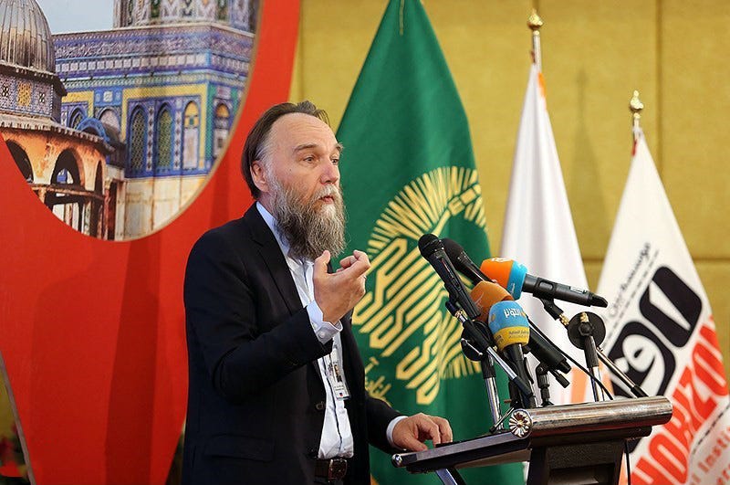 Αlaxander Dugin συζητάει με τον Henri Levy