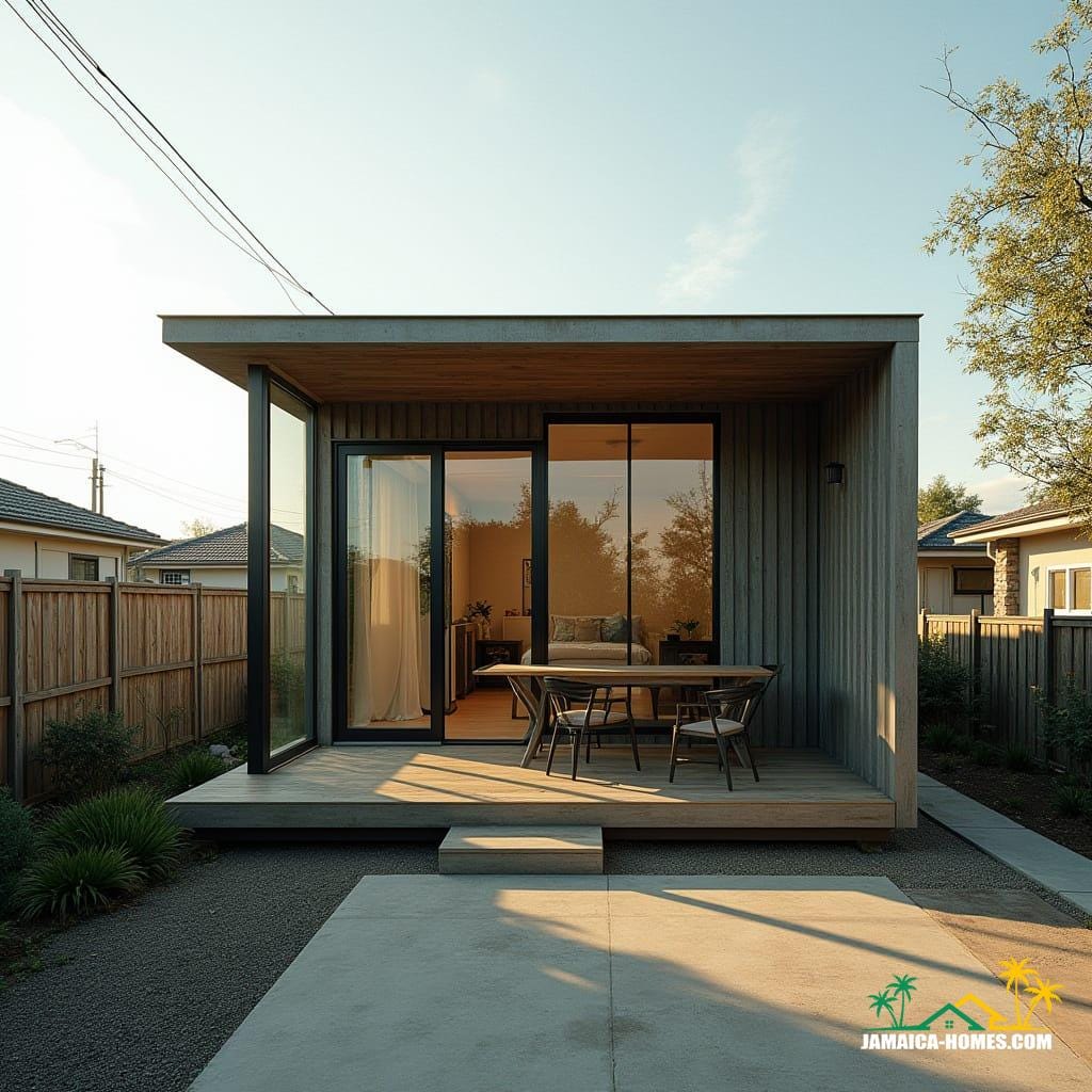 Urban Steel-Clad Mini Home