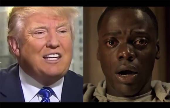 donald trump vs jordan peele get out donald trump vs jordan peele get out