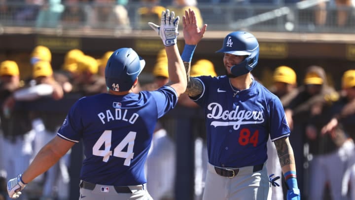Dodgers prospects, non-roster invitees show up in spring training blowout  vs Padres