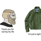 A new jacket will solve your problems