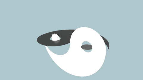 yin yang geometry GIF