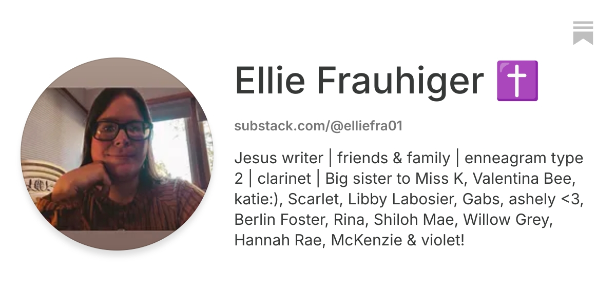 Ellie Frauhiger ️ | Substack