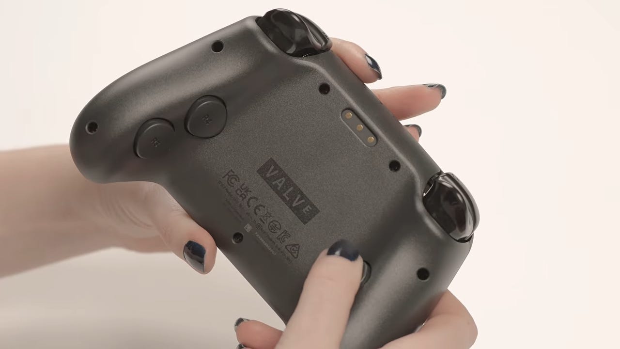 Steam Controller back