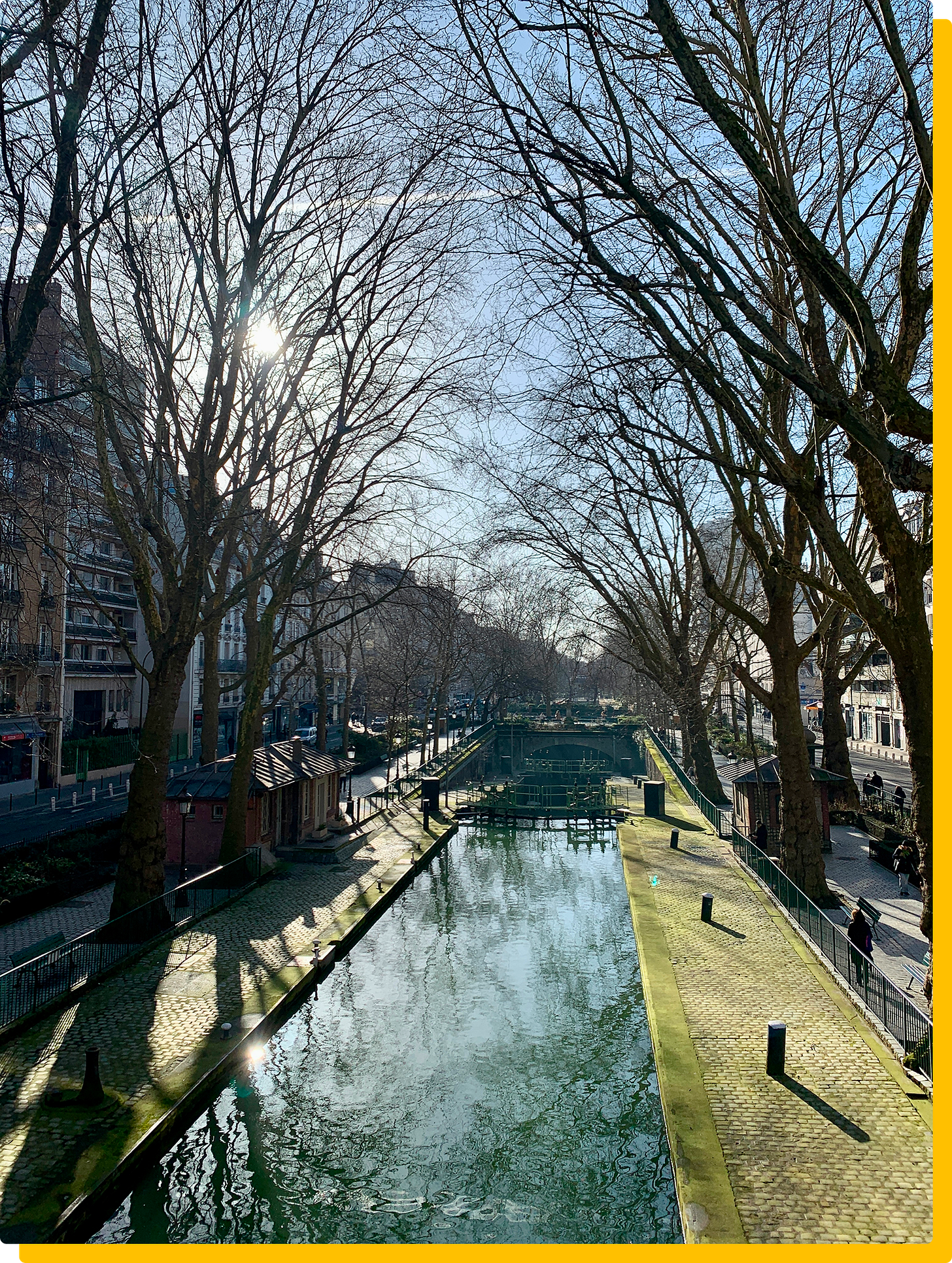 View from the Canal Saint-Martin