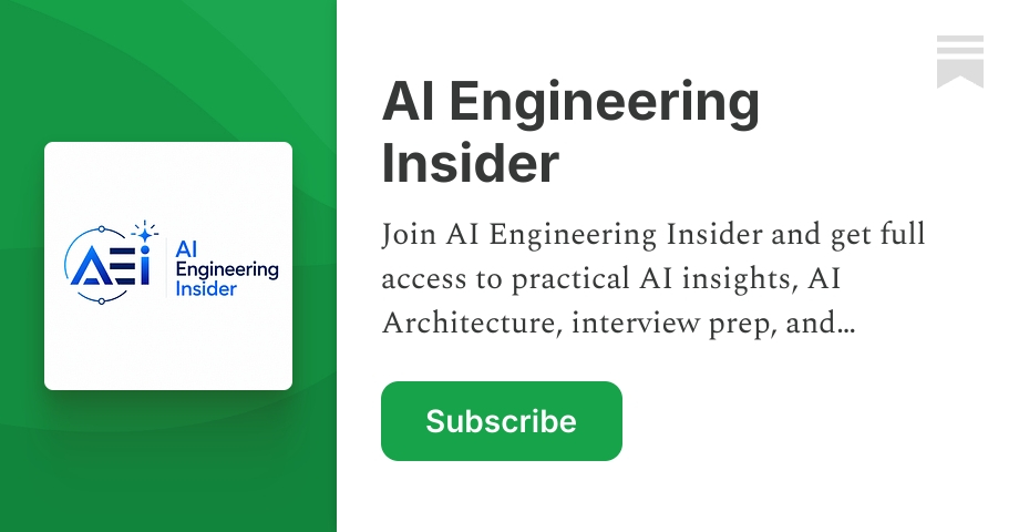 AI Engineering Insider | Substack