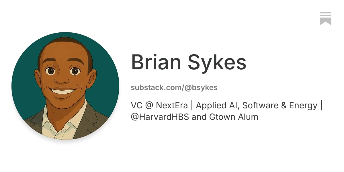 Brian Sykes | Substack