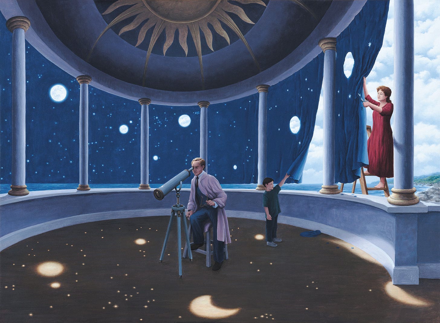 A collection of paintings by Rob Gonsalves : r/Art