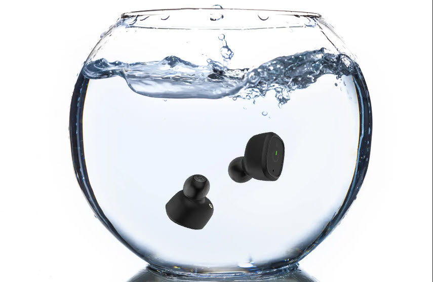 xfyro xs2 waterproof wireless earbunds in tank of water mothers day gifts xfyro xs2 waterproof wireless earbunds in tank of water mothers day gifts