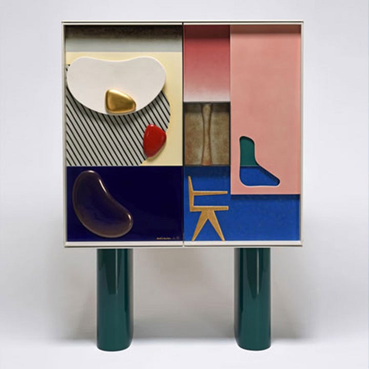 My Beautiful Backside Sofa (Image: Moroso) | Shanty Cabinet (Image: BD) | Le Cabinet (Image: Manufacture Nationale de Sèvres) | Bay Sofa (Image: B&B Italia)