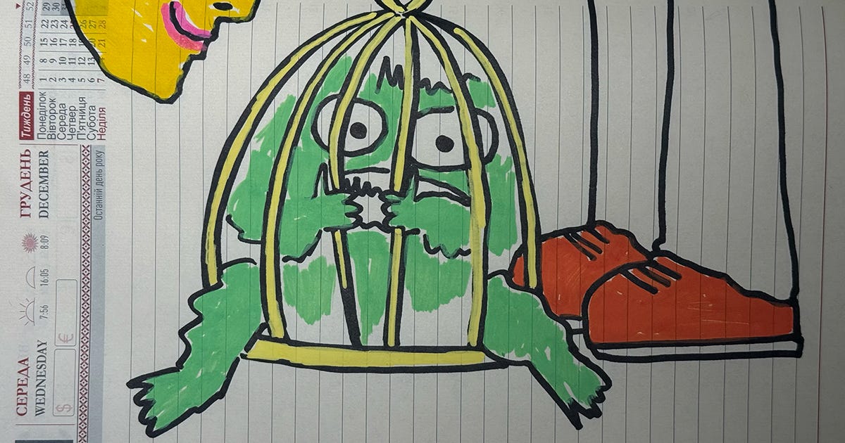 Illustration of ChatGPT under organisational control. A small ghost-like AI character sits inside a cage while a person stands nearby, symbolising the use of AI tools within company policies, approved data rules and AI governance controls Illustration of ChatGPT under organisational control. A small ghost-like AI character sits inside a cage while a person stands nearby, symbolising the use of AI tools within company policies, approved data rules and AI governance controls