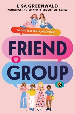 Friend Group by Lisa Greenwald (Friend Group #1)