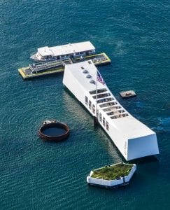 Pearl Harbor from the air
