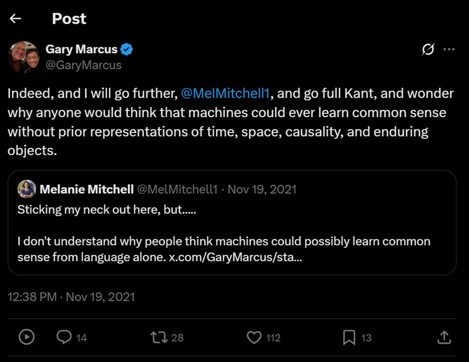 A screenshot of a black and white social media post

AI-generated content may be incorrect.