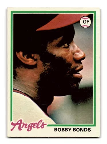 Bobby Bonds 1978 Topps #150 California Angels NM-MINT - Picture 1 of 2