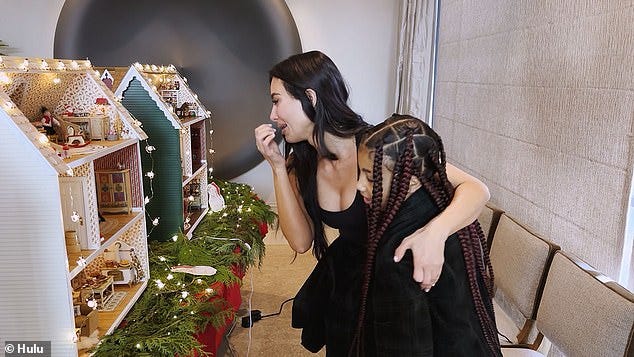 Kim Kardashian shares beauty secret to looking flawless on Christmas  morning: Mom-of-four admits she slept in her make-up before celebrating  with her family and reveals the sentimental gift that made her cry |