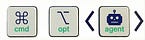 [cmd] + [opt] + <agent>