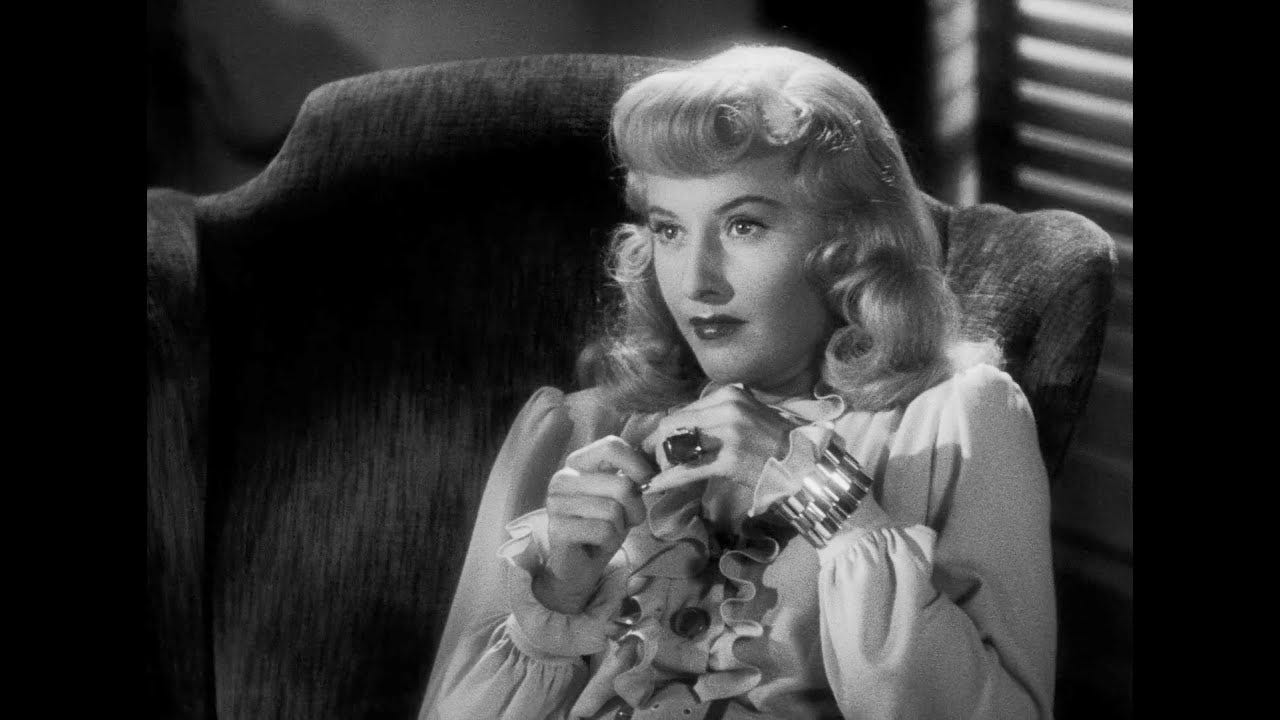 DOUBLE INDEMNITY (1944) Clip - Barbara Stanwyck & Fred MacMurray DOUBLE INDEMNITY (1944) Clip - Barbara Stanwyck & Fred MacMurray