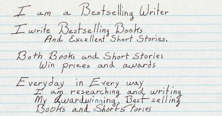This may contain: a handwritten note describing the best selling writer's award for her book, i am a best selling writer