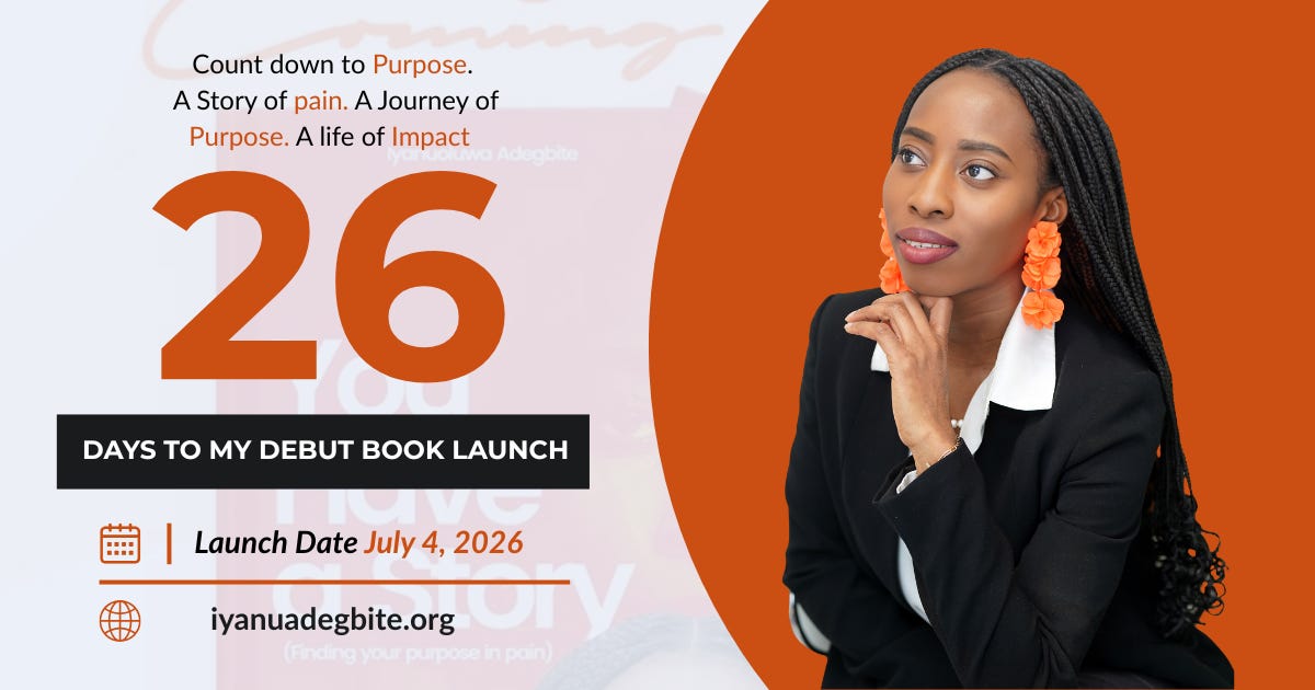 26 Days to My Debut Book Launch: What This Journey Has Taught Me