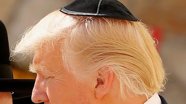 Trump at Kotel