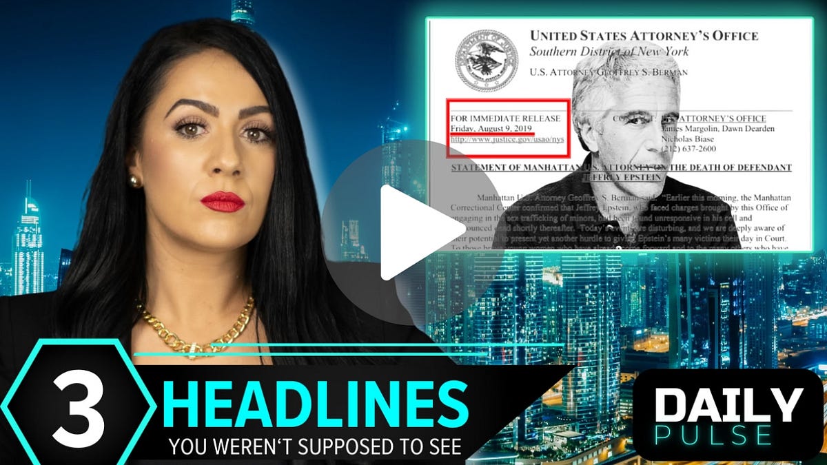New Evidence Just Shattered Epstein’s Death Timeline | Daily Pulse