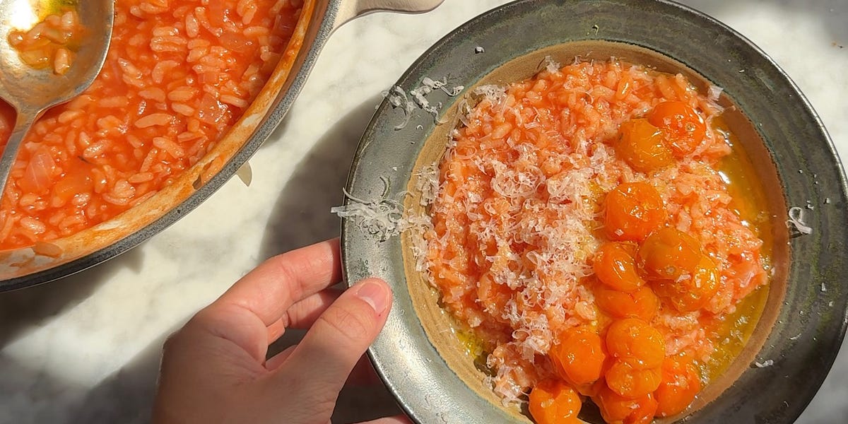 oven baked red risotto (that actually tastes like risotto)