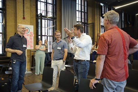 Pictures from music thinking lecture and workshop