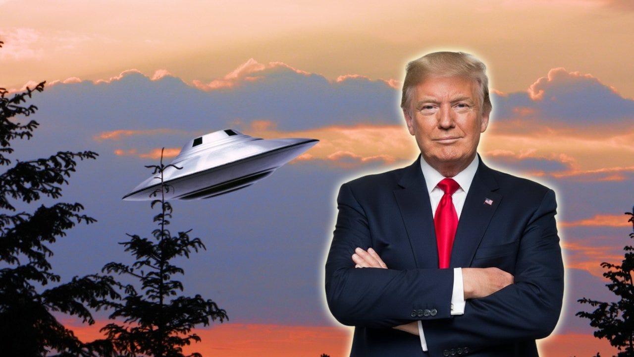 Trump UFO Bombshell Incoming? - modernity