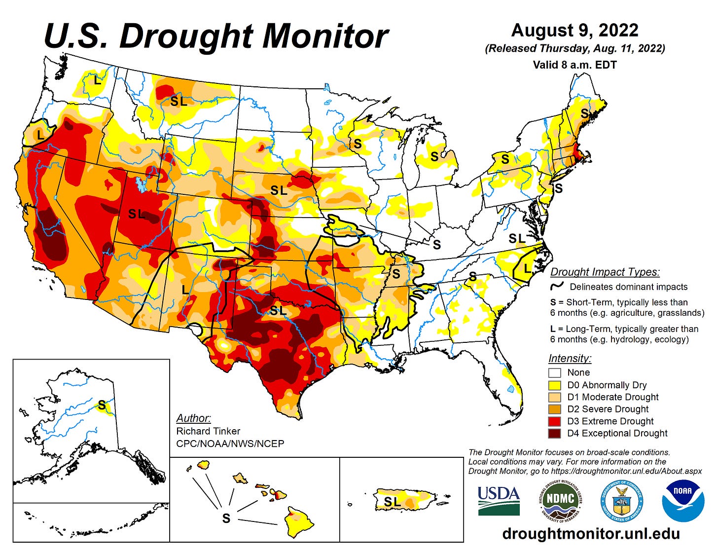 Drought Map Drought Map