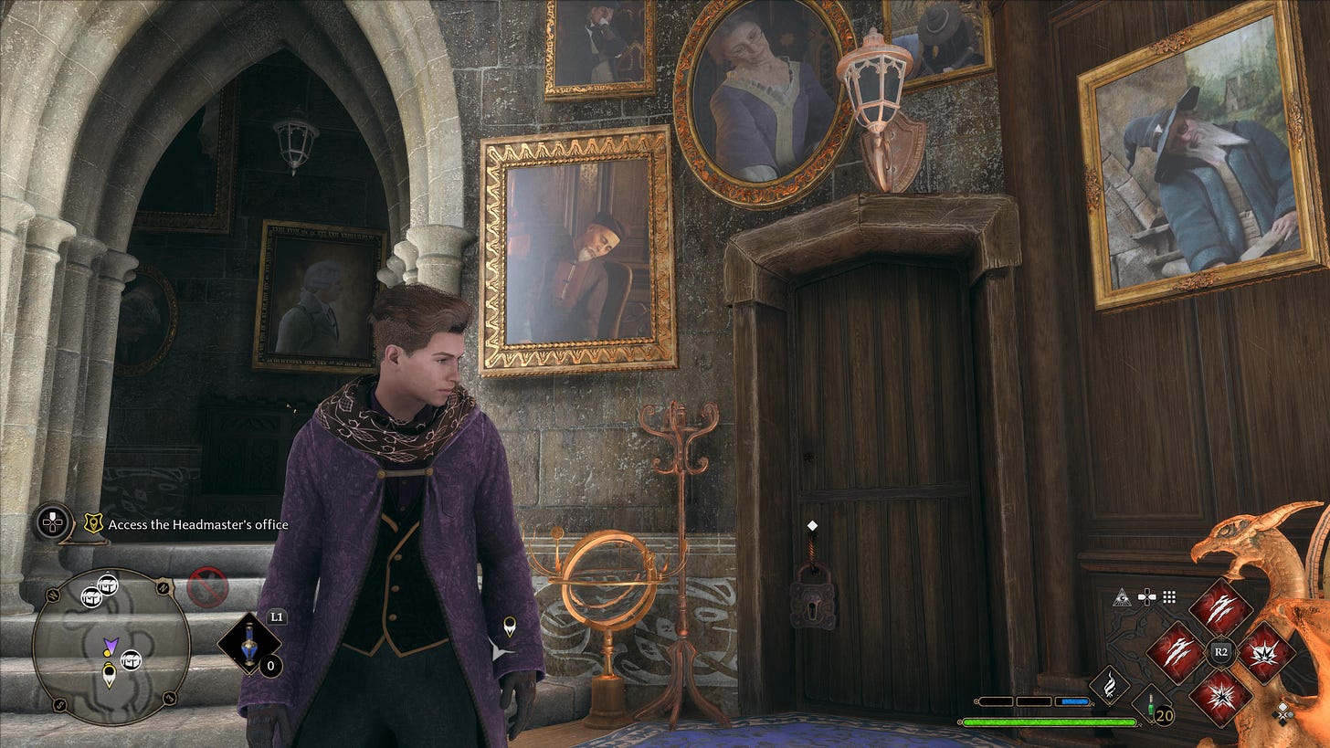 Ο χαρακτήρας μου στο Hogwarts Legacy Ο χαρακτήρας μου στο Hogwarts Legacy