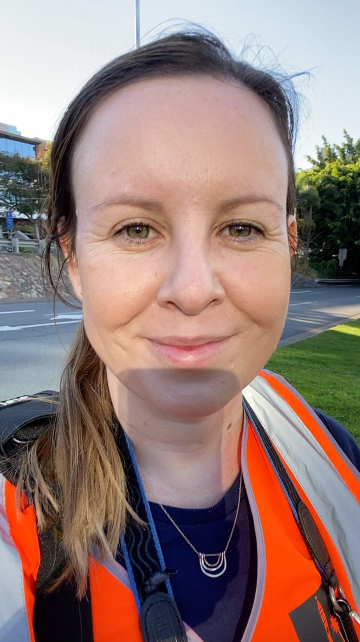 Landscape architect turned artist Kylie Harber